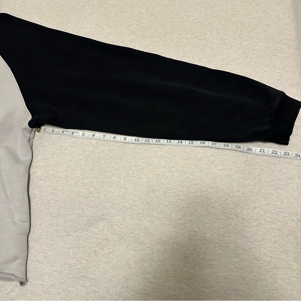 Homme‎ Femme Black and Gray Graphic Hoodie - Picture 6 of 7